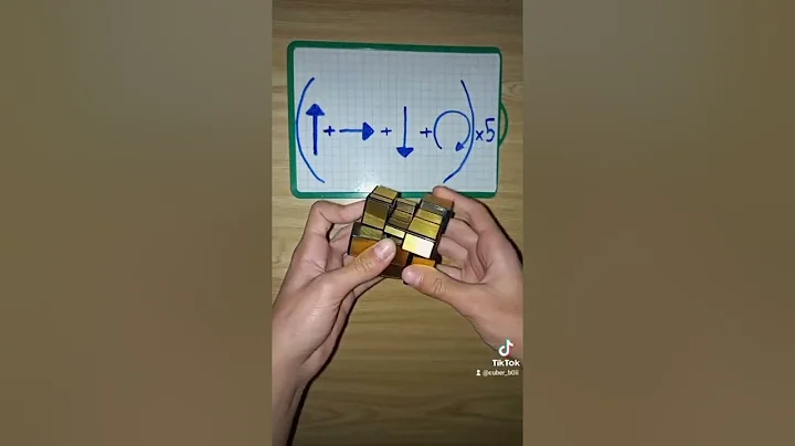 how to solve a mirror cube #shorts #cubing