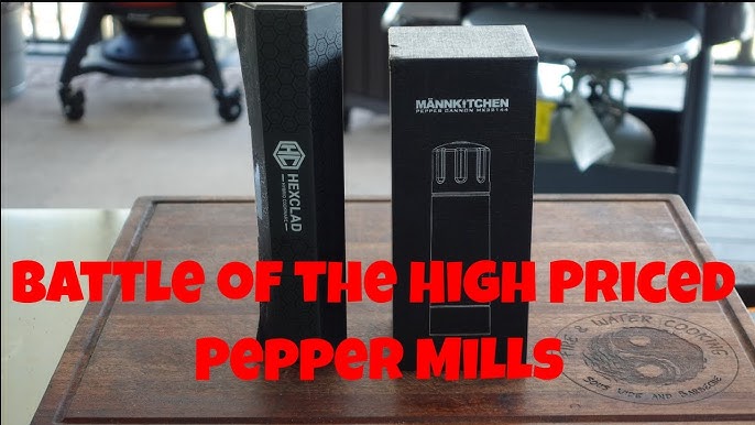 Mannkitchen Pepper Cannon vs Hexclad Hex Mill 