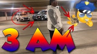COPS CAUGHT US SMOKING IN THE PARKING GARAGE 🤷‍♂️