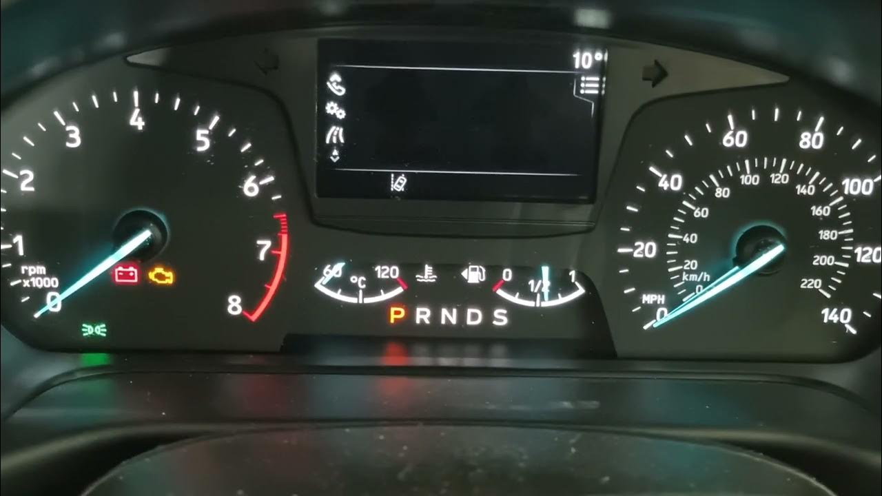 Ford fiesta oil life reset - YouTube