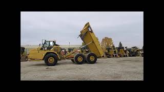 Caterpillar 740 6x6 40T Articulated Dump Rock Truck, Year 2011