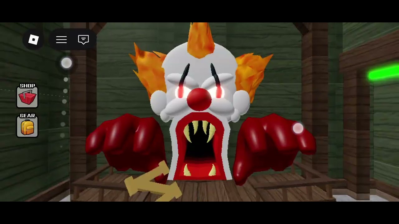 Playing roblox carnival