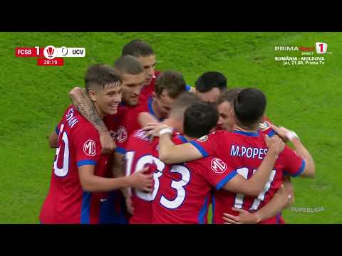 GOOL FCSB. VAR-ul a fost de partea roş-albaştrilor, iar Kovacs a dat penalty