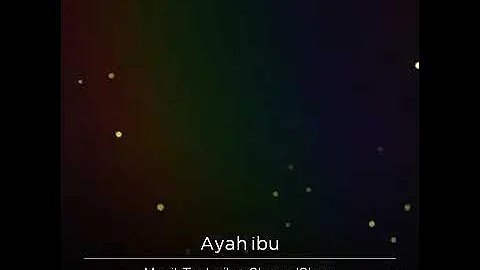 (SMULE)cover ayah ibu MIZAN HARRY KHALIFAH