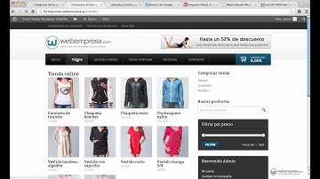 Carga de categorias y subcategorias Woocommerce
