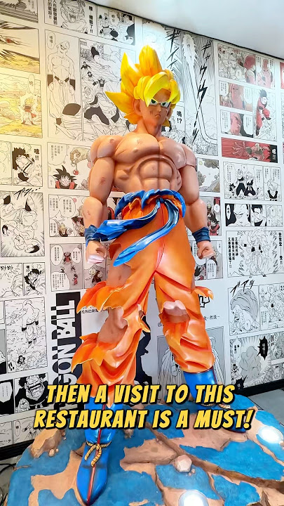 This Dragon Ball Z themed restaurant is a must visit for fans! #gokukitchennyc #nycfood #nycfoodie