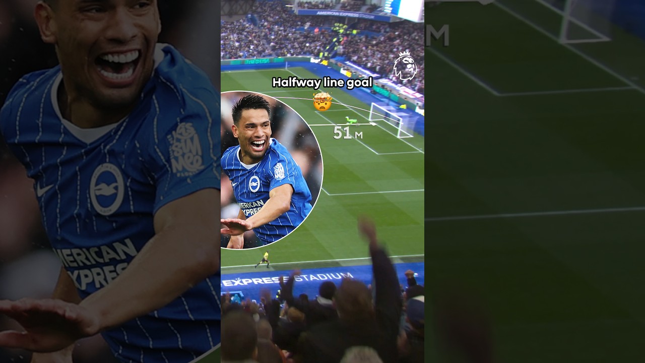 Diego Gomez Scores From The Halfway Line 🤯