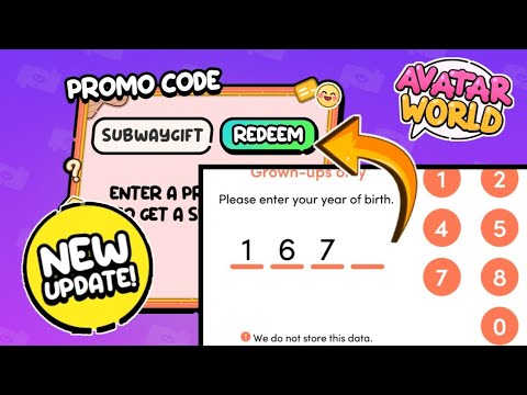 ALL NEW SECRET PROMO CODES IN AVATAR WORLD! 2024 - YouTube