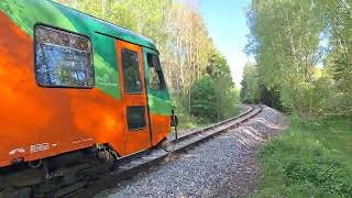 Průjezd os vlaků číslo 8111 linky S4 GWTR směr Nové Údolí aneb luxusní pozdrav, 13.5.2024 🙂👍