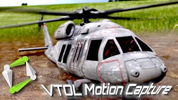 VTOL Sim and SteamVR Mocap for Blender