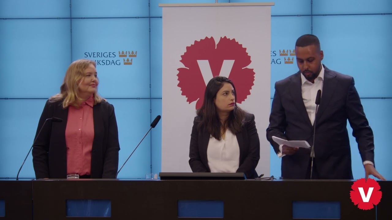 Pressträff med Nooshi Dadgostar