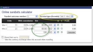 Surebet calculator for free screenshot 5