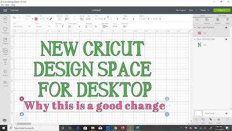 New Cricut Design Space for Desktop - Offline Design Space