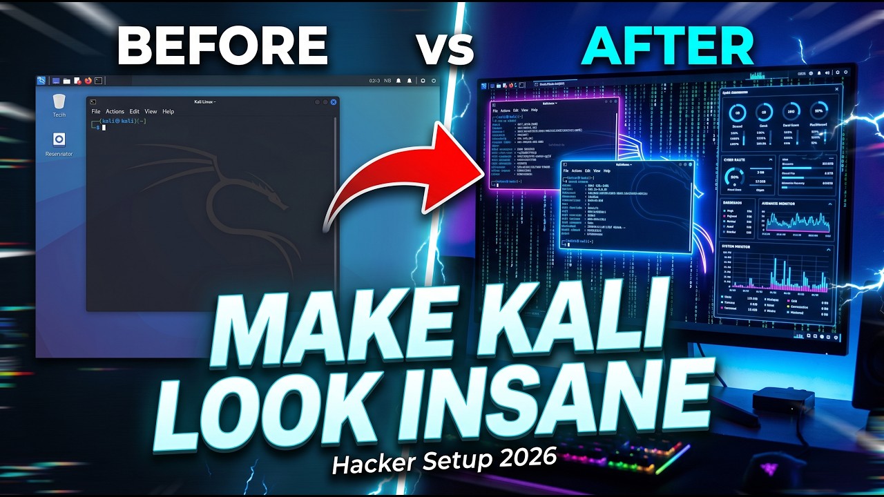Kalipro Kali Linux Customization: Make Your Terminal Look Pro! - YouTube