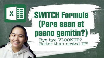 Excel Lesson: SWITCH Formula vs VLOOKUP vs IF/IFS