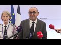 INTÉGRAL | Nuñez face à la mobilisation des pompiers