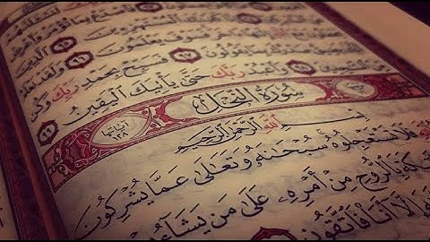 16 Sourate An Nahl   Ahmed Al Ajmi  سورة النحل أحمد بن علي العجمي
