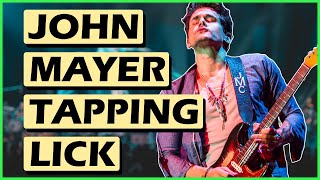 John Mayer Quick Guitar Lick To Impress: Tasteful Tapping Trick Lesson