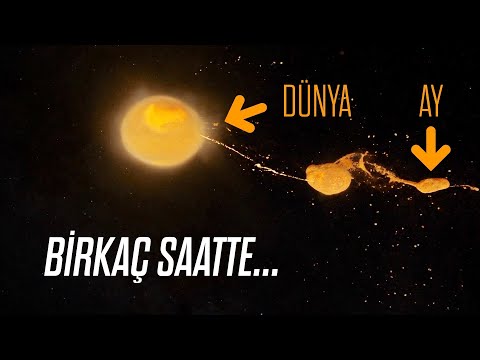 AY NASIL OLUŞTU? Birkaç saatte...