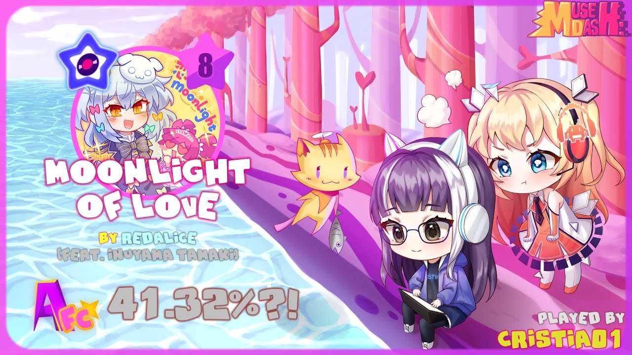 [Muse Dash] Koi no Moonlight Master (Lv 8) Full Combo (41.32%) - YouTube