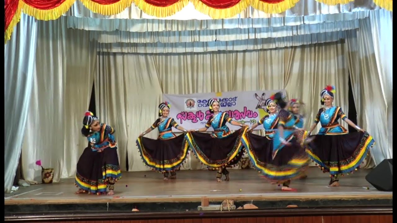 KURATHI Group dance  KOZHIKODE school kalothsavam Presentation HSS