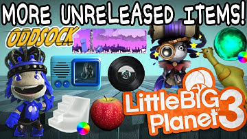 LBP3 Glitch: More Unreleased Items that go in your Popit!