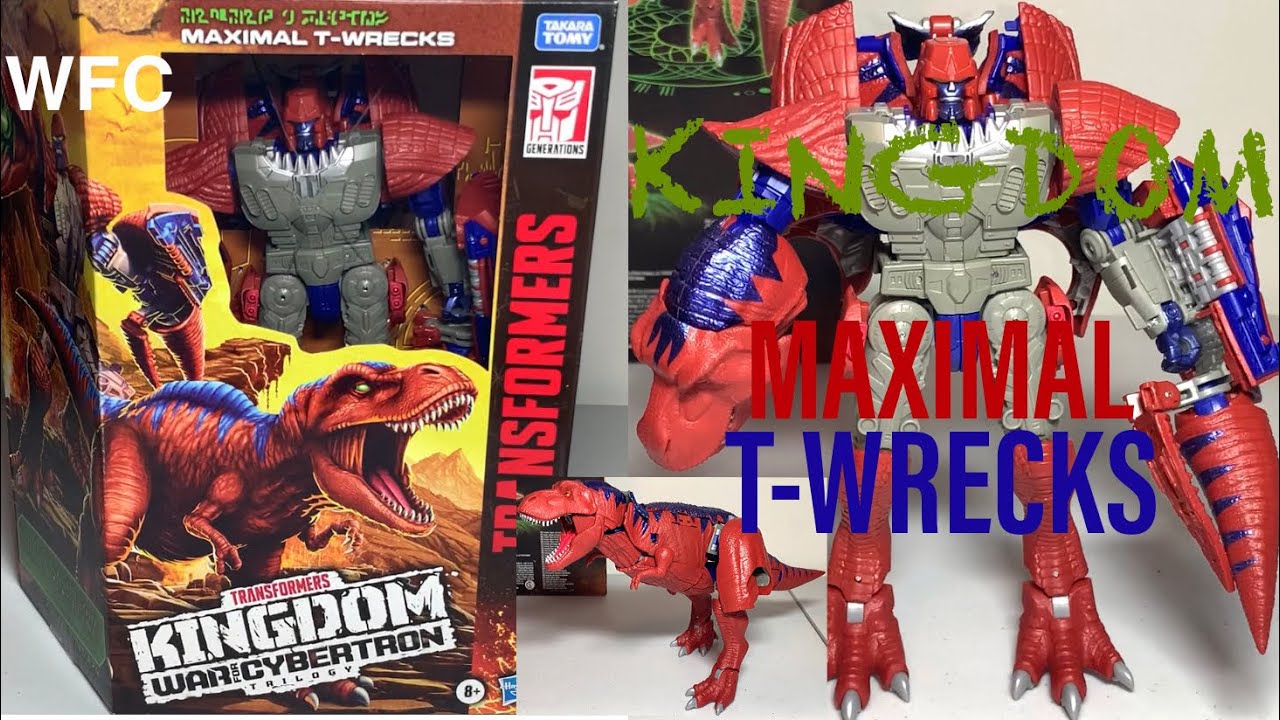 TWRECKS Unboxing/Tutorial Transformers WFC Kingdom YouTube