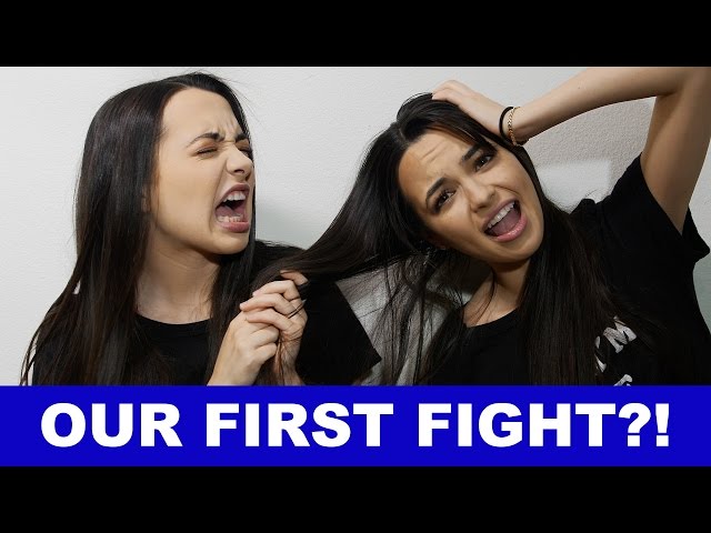 OUR FIRST FIGHT?! - Merrell Twins class=