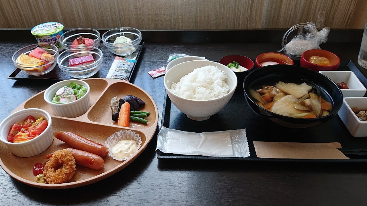 朝食バイキング ドーミーイン弘前 0811撮影 Youtube