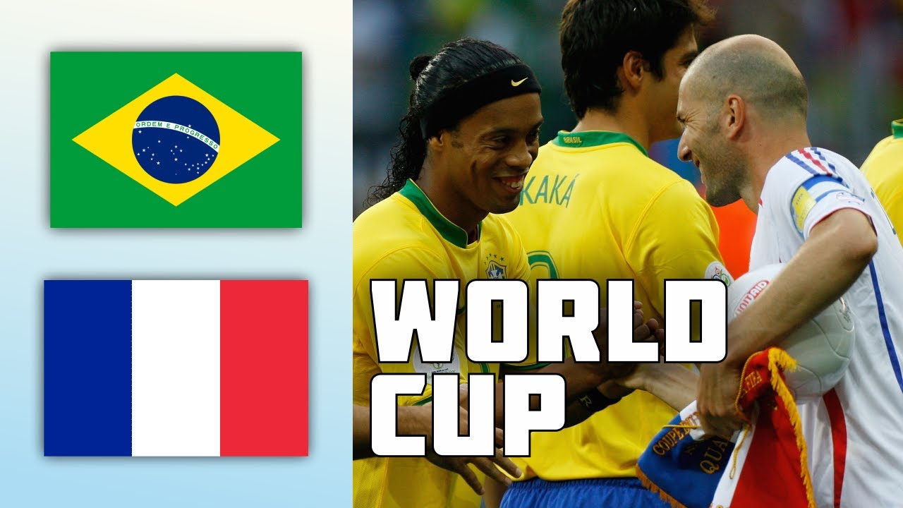 Brazil 0 - 1 France | World Cup 2006 - Youtube