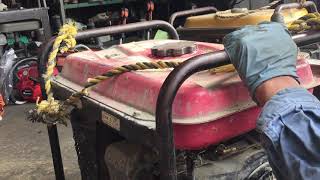 新ダイワ発電機EGR2600修理