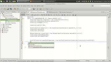 JavaFX Animation Tutorial #4: Combining Animations with ParallelTransition