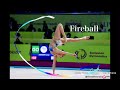 Fireball  rhythmic gymnastics music