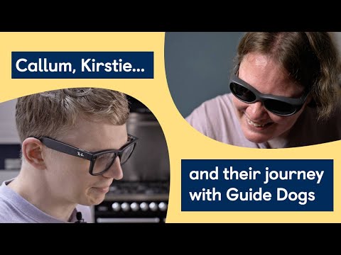 Life-Changing Partnerships: Callum, Kirstie & Their Journey with Guide Dogs | Audio Described