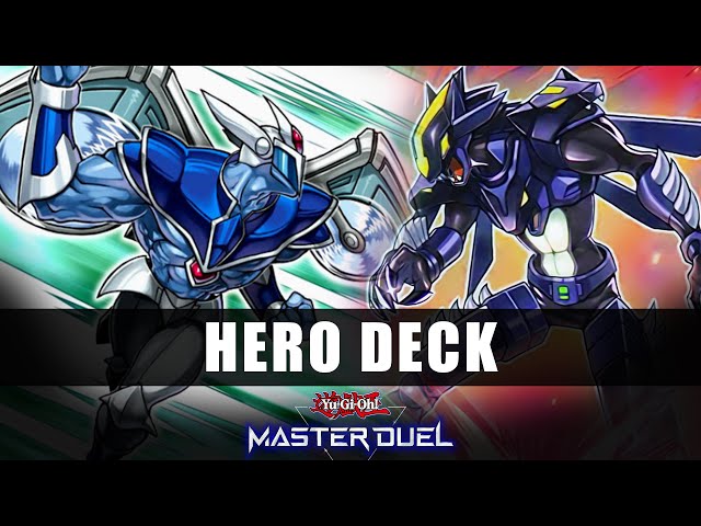 The best Elemental HERO deck in Yu-Gi-Oh Master Duel