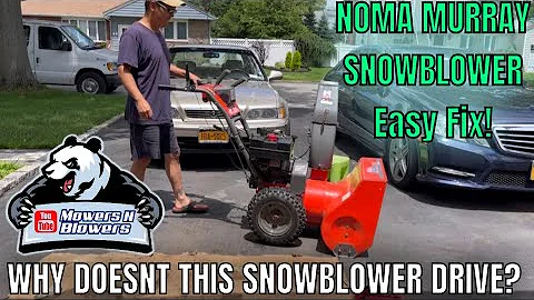 NOMA MURRAY TECUMSEH 9hp SNOW KING ENGINE 27 DUAL ...