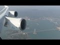 KLM 747-400 Takeoff Hong Kong