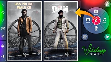 next level attitude status video editing in kinemaster