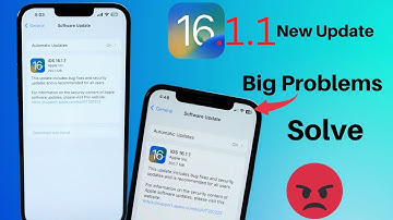 iOS 16.1.1 Released - What’s New | iOS 16.1.1 Changes and Bug Fixes in Hindi | Big Problems Solve