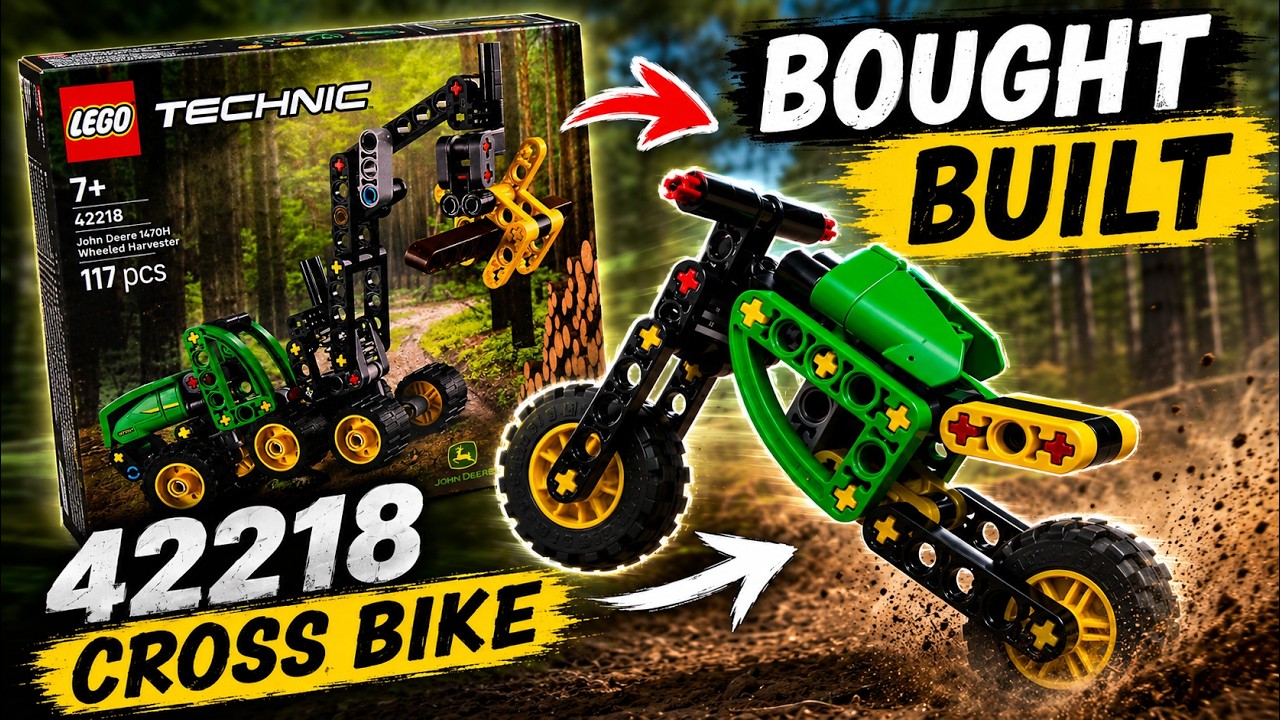 LEGO Technic 42218 → Cross Bike Alternate Build | Step-by-Step