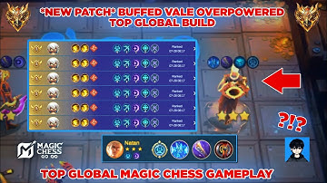 OVERPOWERED TOP GLOBAL META VALE COMBO - BEST MAGIC CHESS STRATEGY