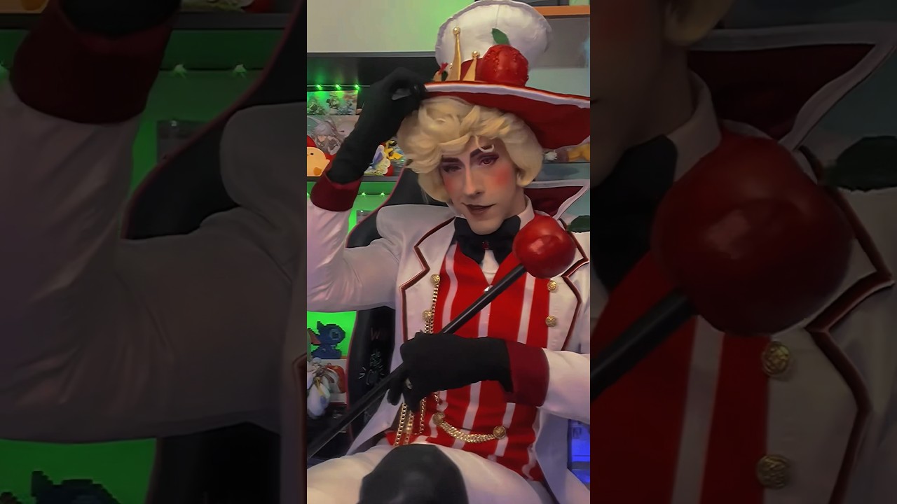 Cuál es tu personaje favorito de Hazbin Hotel? #hazbinhotel #lucifer #cosplay #alastor #makeup