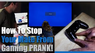 How To Stop Your Mate From Gaming PRANK! screenshot 3