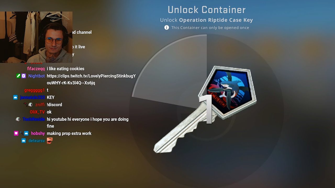 unboxing a cs:go key - YouTube