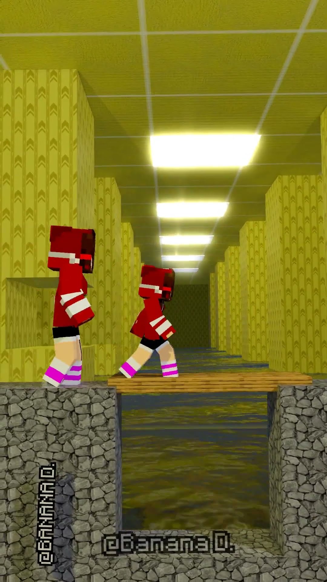 JJ sis Money Battle vs Squid GAME Girl Team Battle in BACKROOM