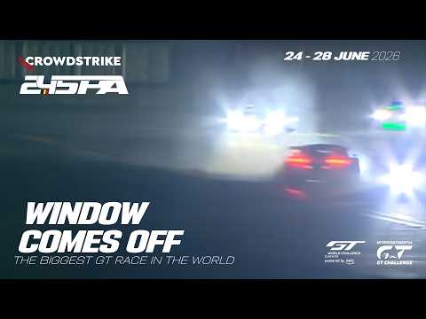 Window is Off and Car Goes Spinning! | CrowdStrike 24 Hours of Spa | GT World Challenge pwd by AWS