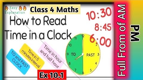 Class 4 Maths Time |Maths Sight Class 4|Chapter 10 Time|Class 4 Maths| Ex 10.1| Harsh Public School