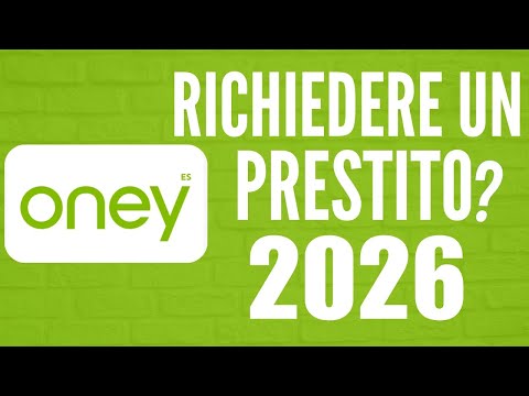 Video La Migliore App per Richiedere Prestiti in Italia nel 2026 | Come Fare una Prestito con ONEY