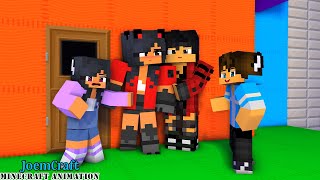 APHMAU WEREWOLF FAMILY | SHUFFLE DANCE | GOMY GOMY DANCE | JUST DANCE MEME - Minecraft Animation