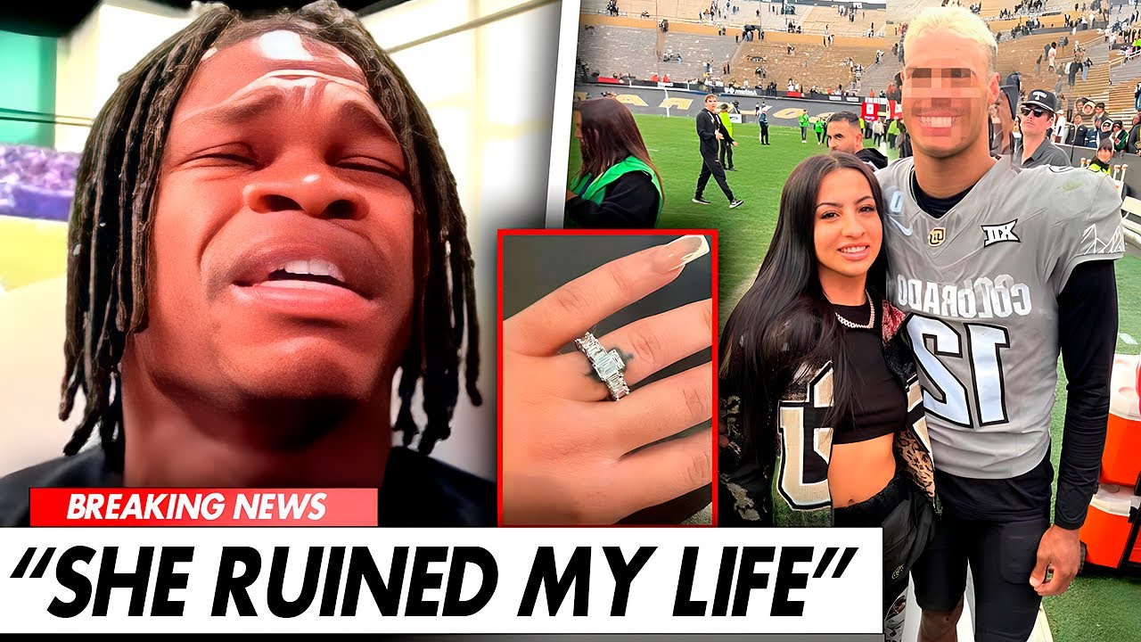Travis Hunter Breaks Down As Wife Announces Engagement To His Jaguars  TeamMate